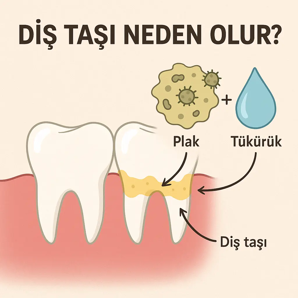 Diş Taşı Neden Olur Diş Taşı Neden Olur